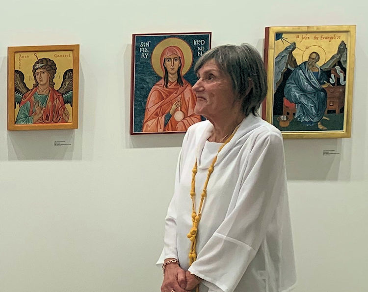 Creating icons is an aid to prayer says Judith